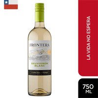 Vino FRONTERA Sauvignon Blanc Botella 750ml