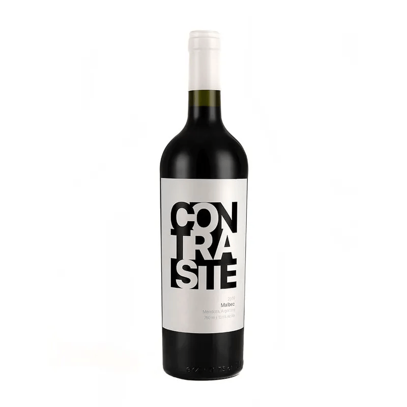 Vino CONTRASTE Malbec Botella 750ml