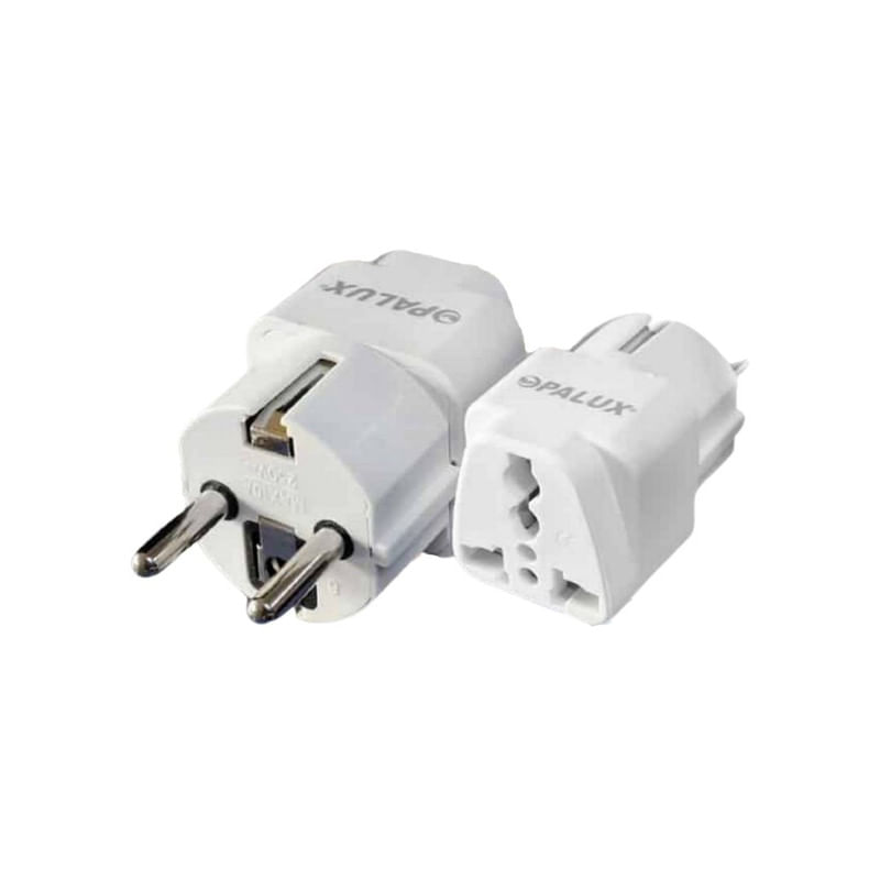 ADAPTADOR ENCHUFE MULTIPLE REDONDO OPALUX OP-603-K