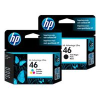 Pack Tinta Hp (46) Negro +Color