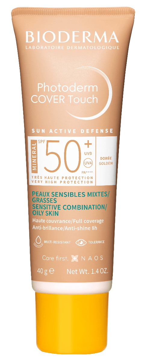 BIODERMA PHOTODERM COVER TOUCH SPF50+ DOREE 40gr