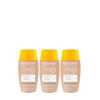 TRIO BIODERMA PHOTODERM NUDE TOUCH MINERAL SPF50+ DOREE - 40ml