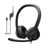 Logitech - Audífono H390 USB-C Noise Cancelling - Negro