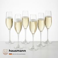 Copas de Cristal para Champagne Set x6 Und