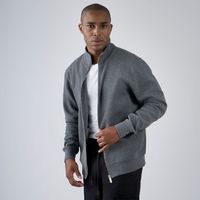 Polera Hombre Malabar Full Zipper Bomber
