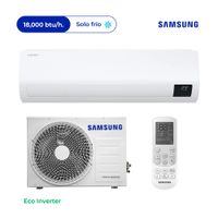 Aire Acondicionado Samsung Split De 18,000 BTU/H Eco Inverter Frío Solo