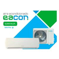 Aire Acondicionado Eacon Split De 12,000 BTU Convencional Frío Solo