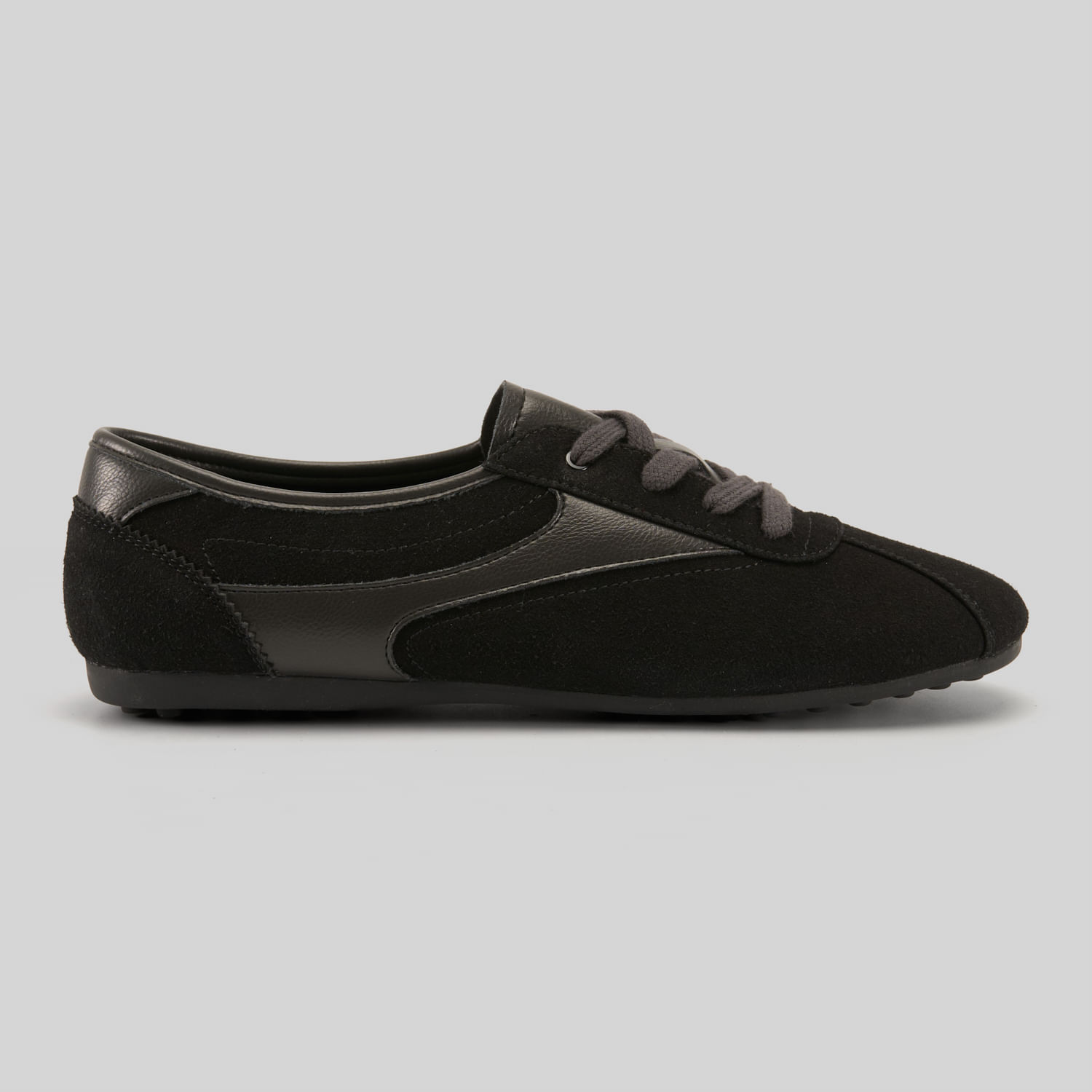 Zapatillas Urbanas Mujer Malabar Flat Negro