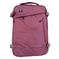 Mochila Viajera Con Zapatera, Equipaje De Mano Viene Clave Y Usb De Cabina Premium rosado