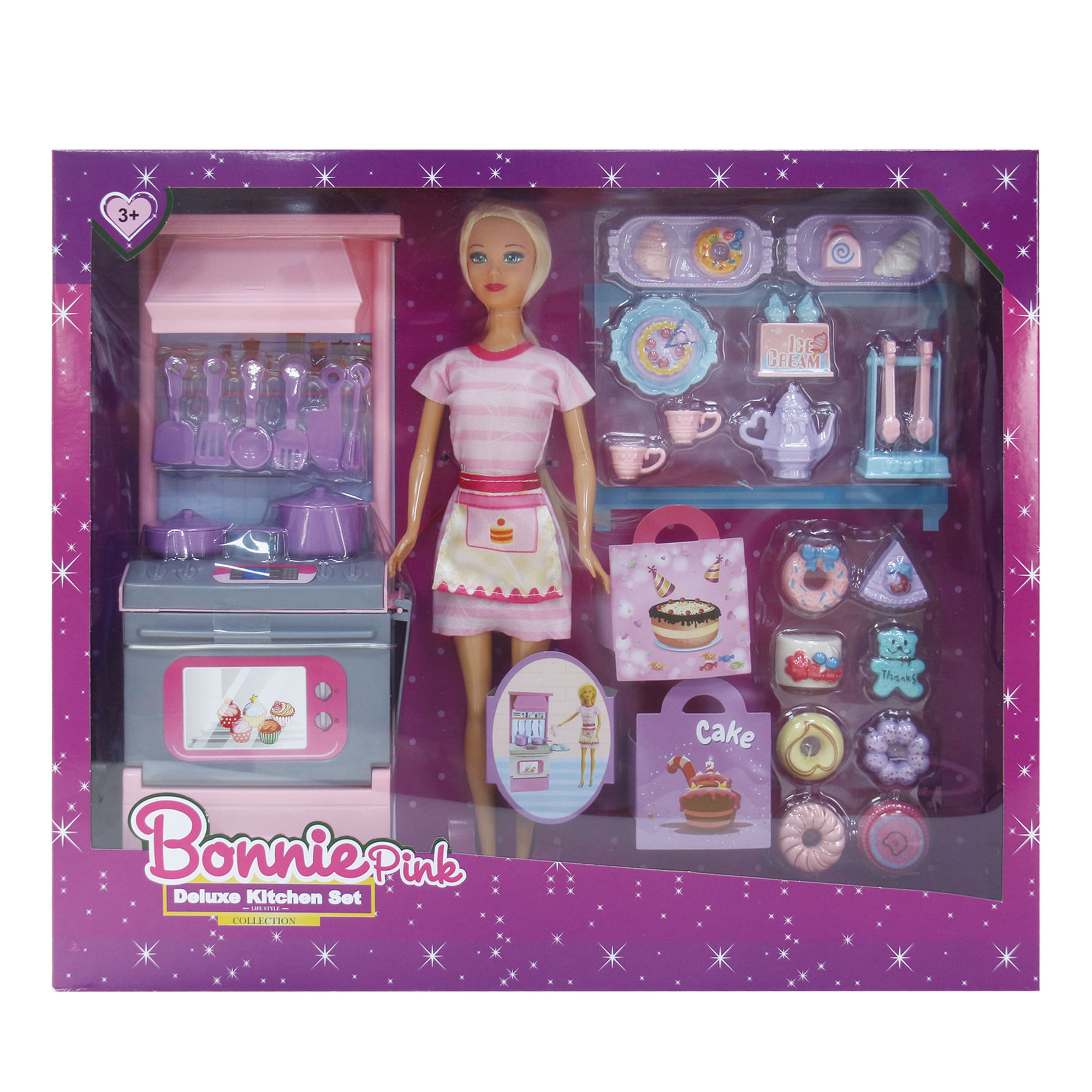 Muñeca Cocinera B926-16735-1 BONNIE PINK
