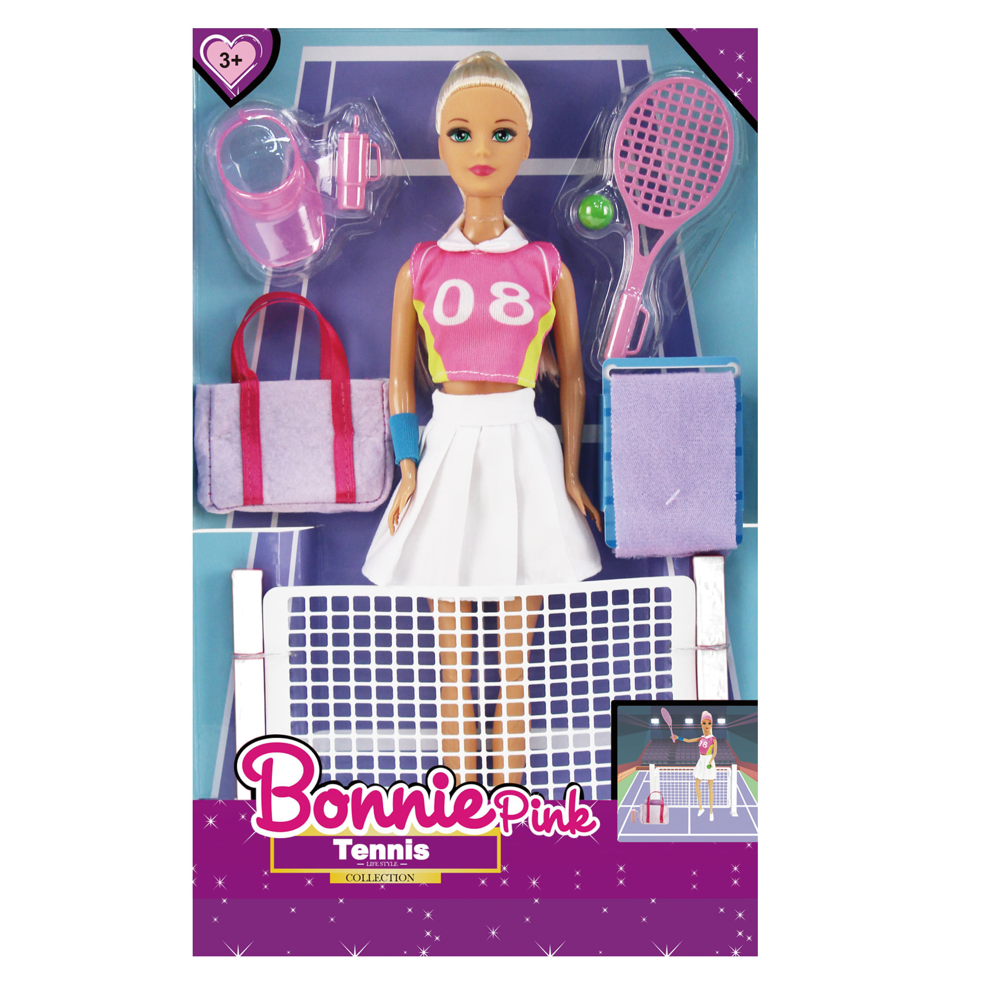 Muñeca Tenista B559 BONNIE PINK