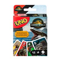 Juego de mesa Uno Jurassic World MATTEL GAMES