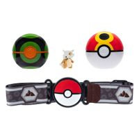Set de Cinturón con Pokébola y Figura Pokémon POKEMON (Modelos Aleatorios)