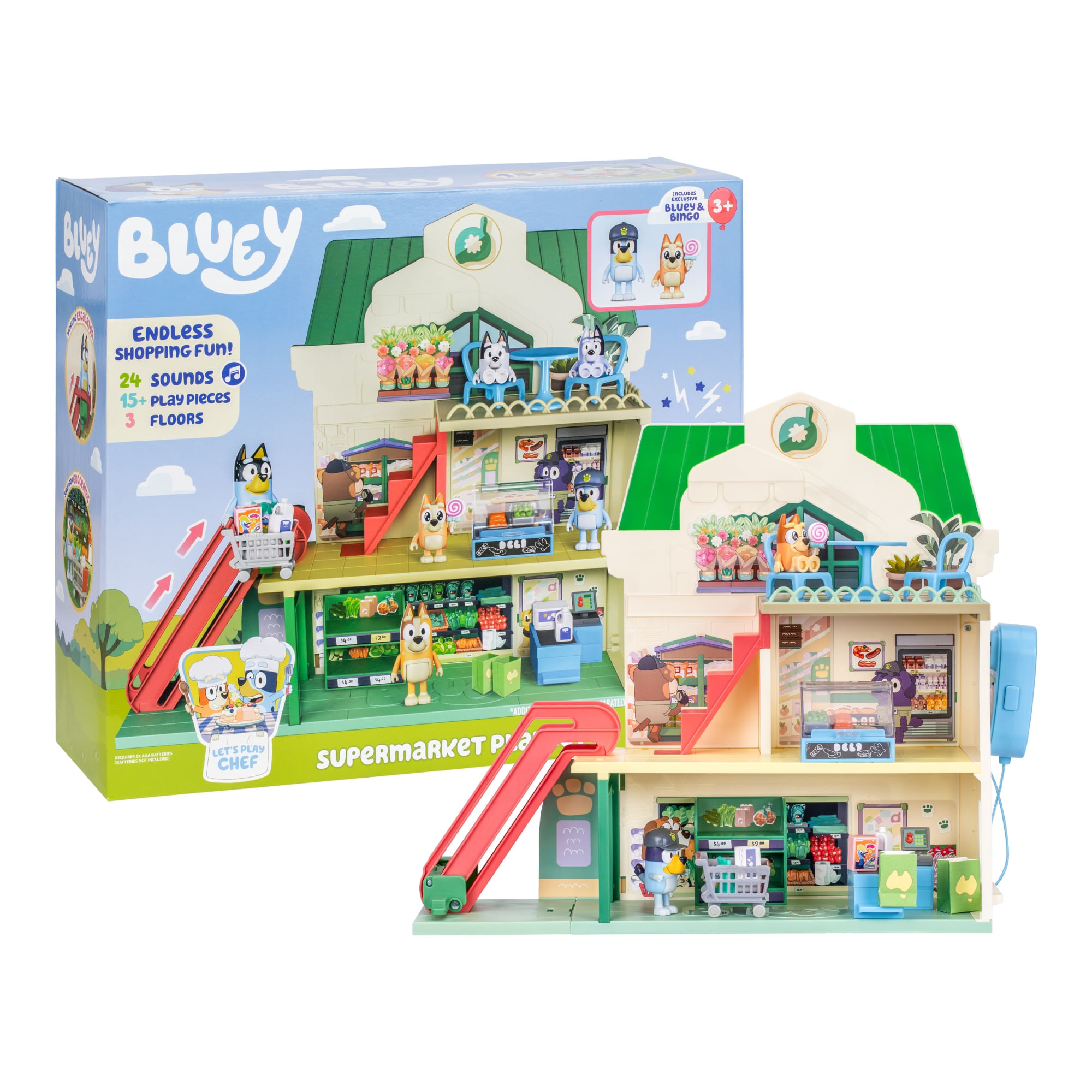 Set de supermercado con sonidos BLUEY 18918