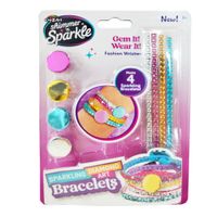 Set de pulseras arte con diamantes brillantes CRA-Z-ART 69567