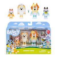 Pack 4 Figuras Boda BLUEY 17590