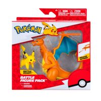 Pack x2 Figuras Charizard y Pikachu POKEMON