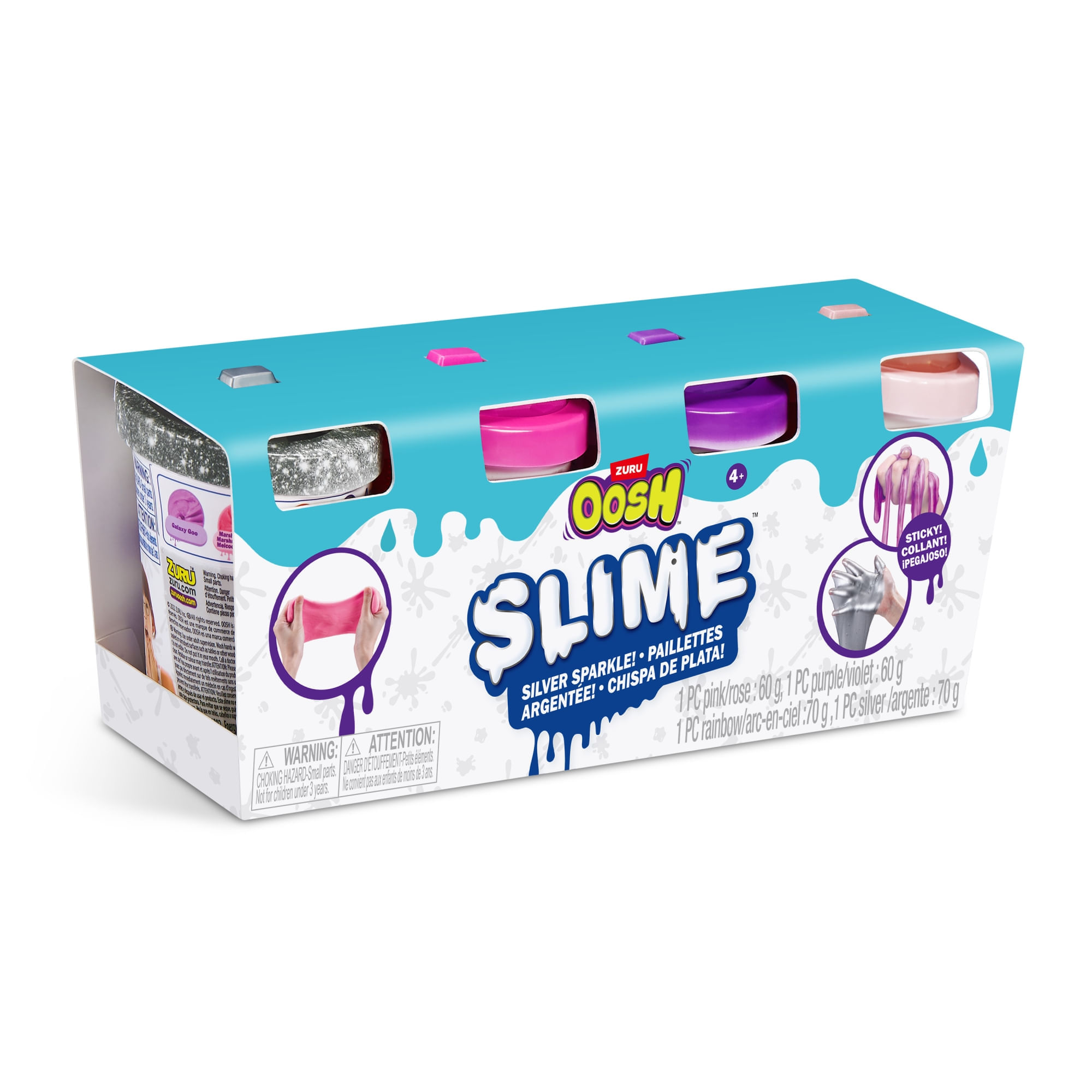 Slime Small Tub Pack x4 OOSH 8691 x1 unidad