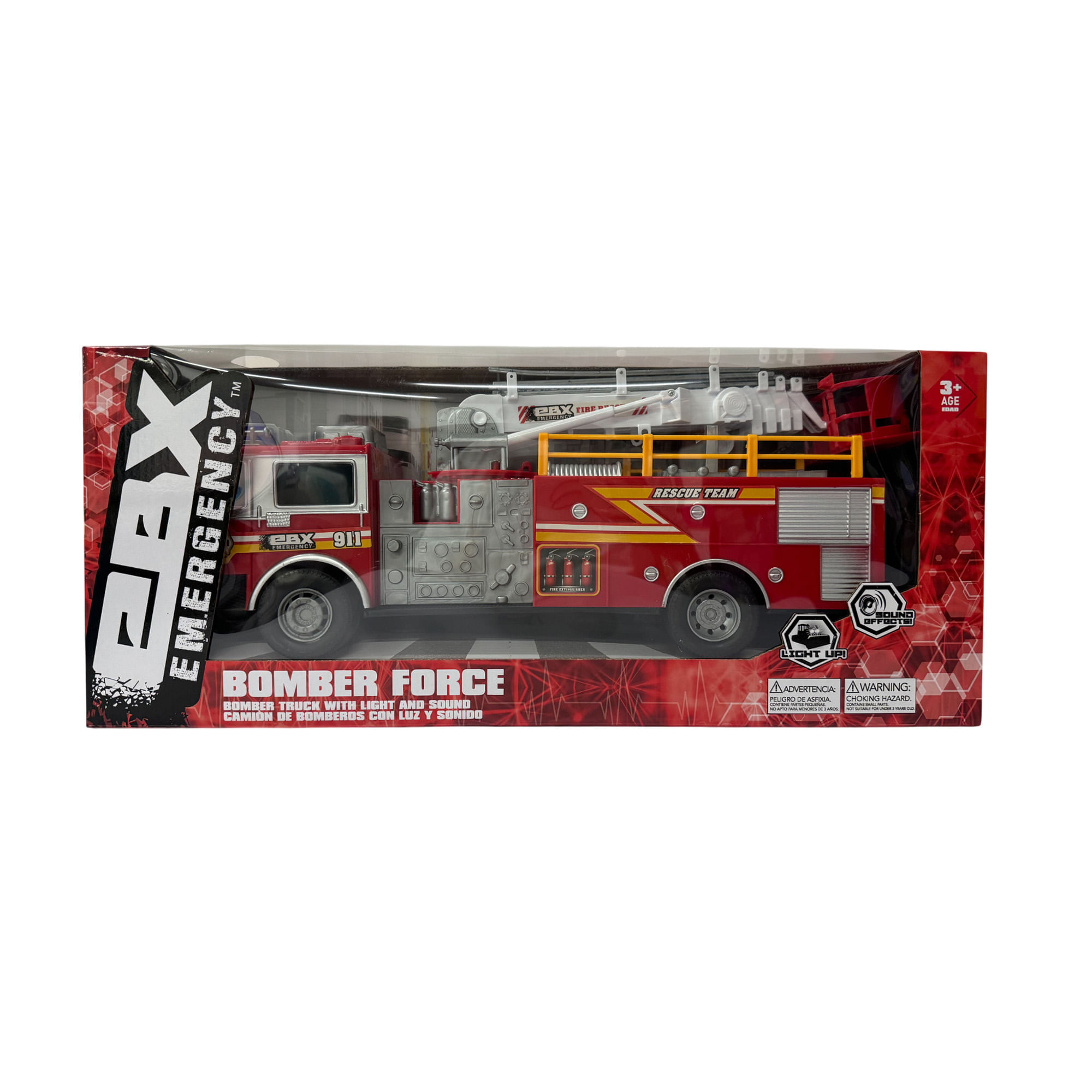 Camión Fricción Bomberos Pro 2-100 EBX