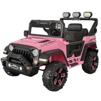 Auto Tipo Jeep BR2128-P Rosa BABY KINGDOM