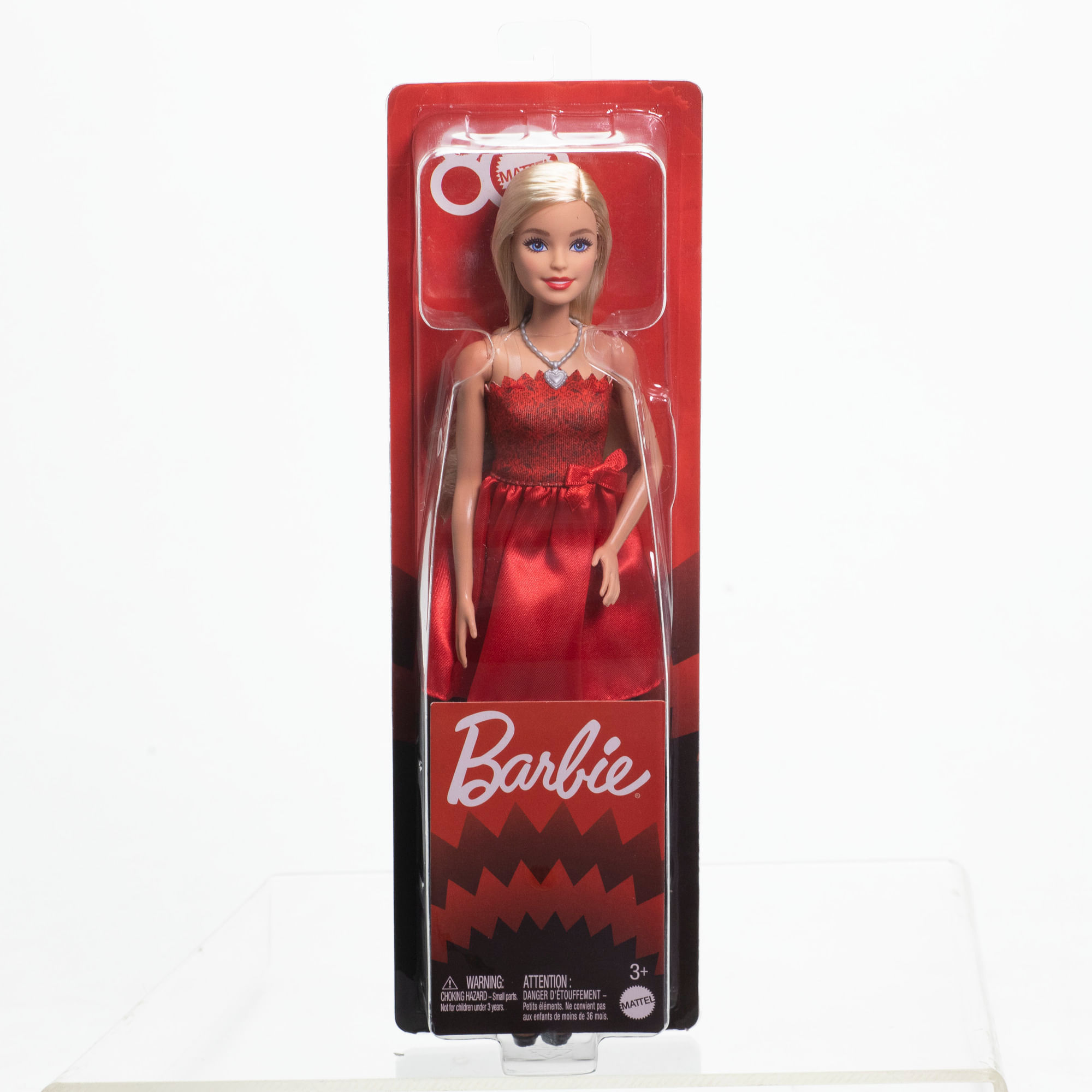Barbie Mattel 80 Vestido Rojo BARBIE