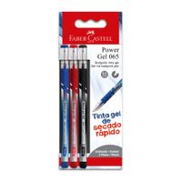 FABER CASTELL Bol Power Gel 065 1Az 1Rj 1Ngx3