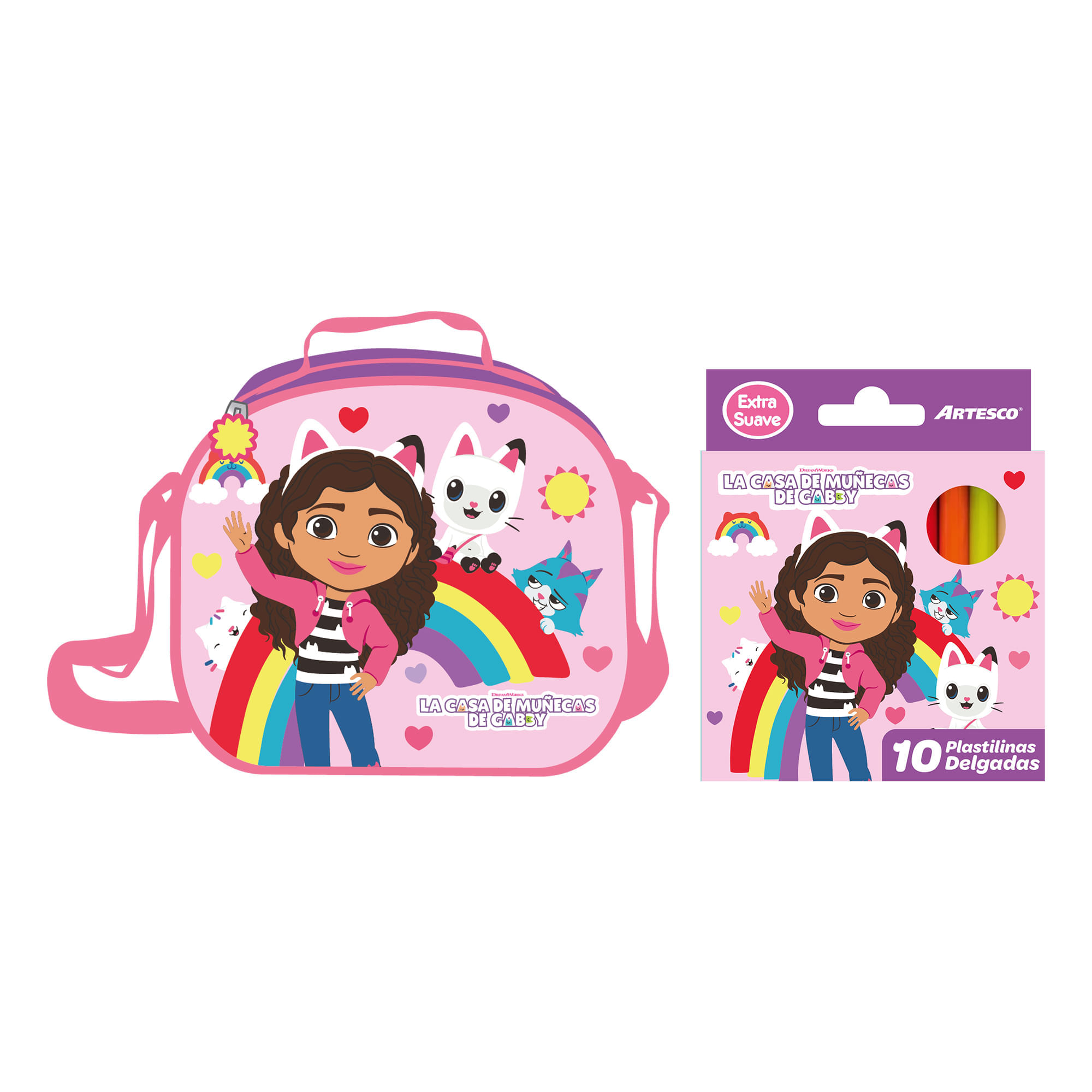 Lonchera ARTESCO Plastilina Gabby Dollsh