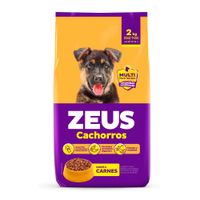 Alimento para perro ZEUS cachorro todas las razas sabor Carne Bolsa 2kg