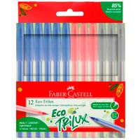 FABER CASTELL Bol Eco Trilux 6Az 3Rj 3Ngx12