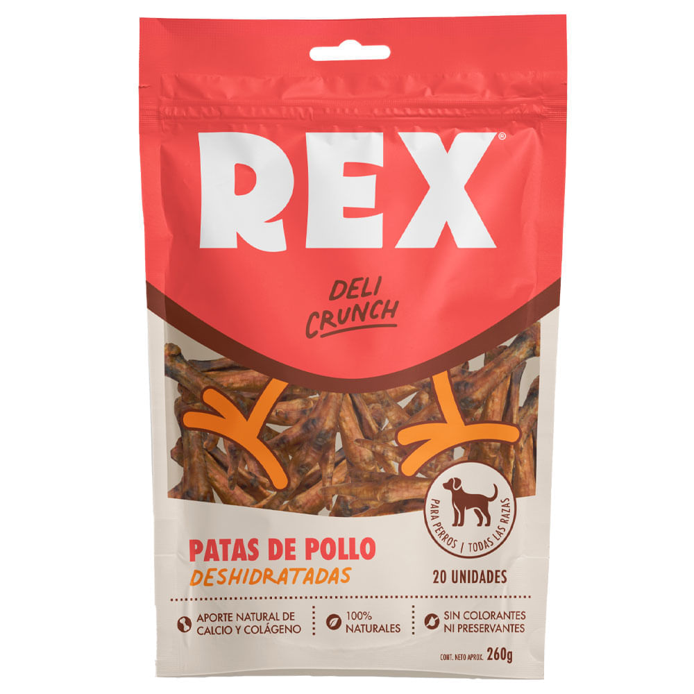 Comida Para Perros REX Deli Crunch Todas Las Razas 260G