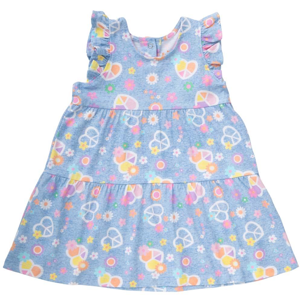Vestidos Básico Manga Corta Bebé Niña BABY EUREKA