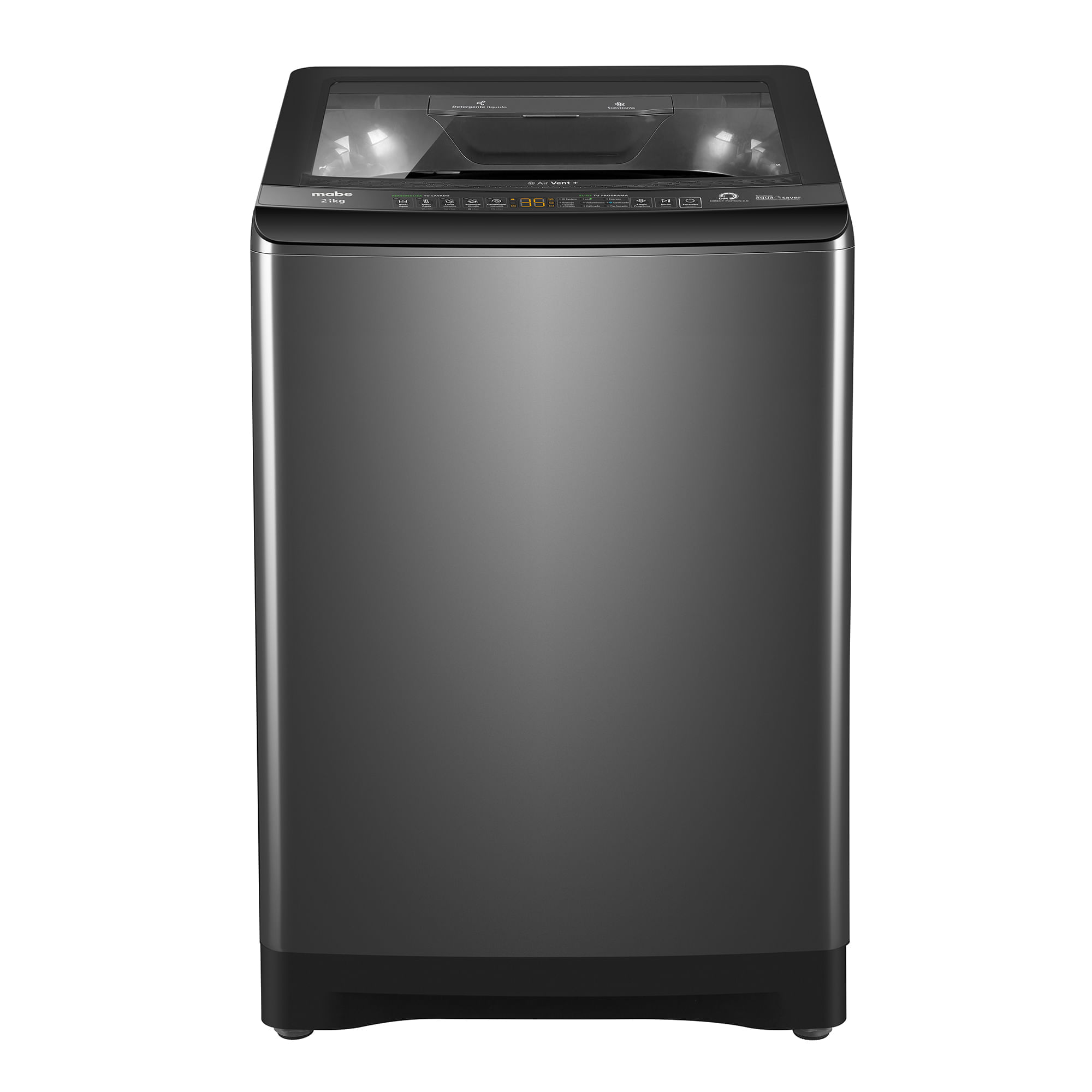Lavadora Automática MABE Carga Superior 21Kg LMA1220WDGBB0 Diamond Gray