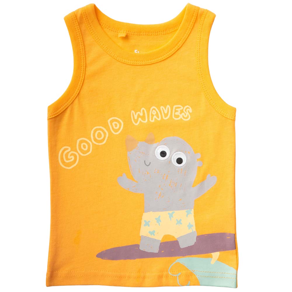 Camisetas BVD Manga Cero Bebé Niño BABY EUREKA
