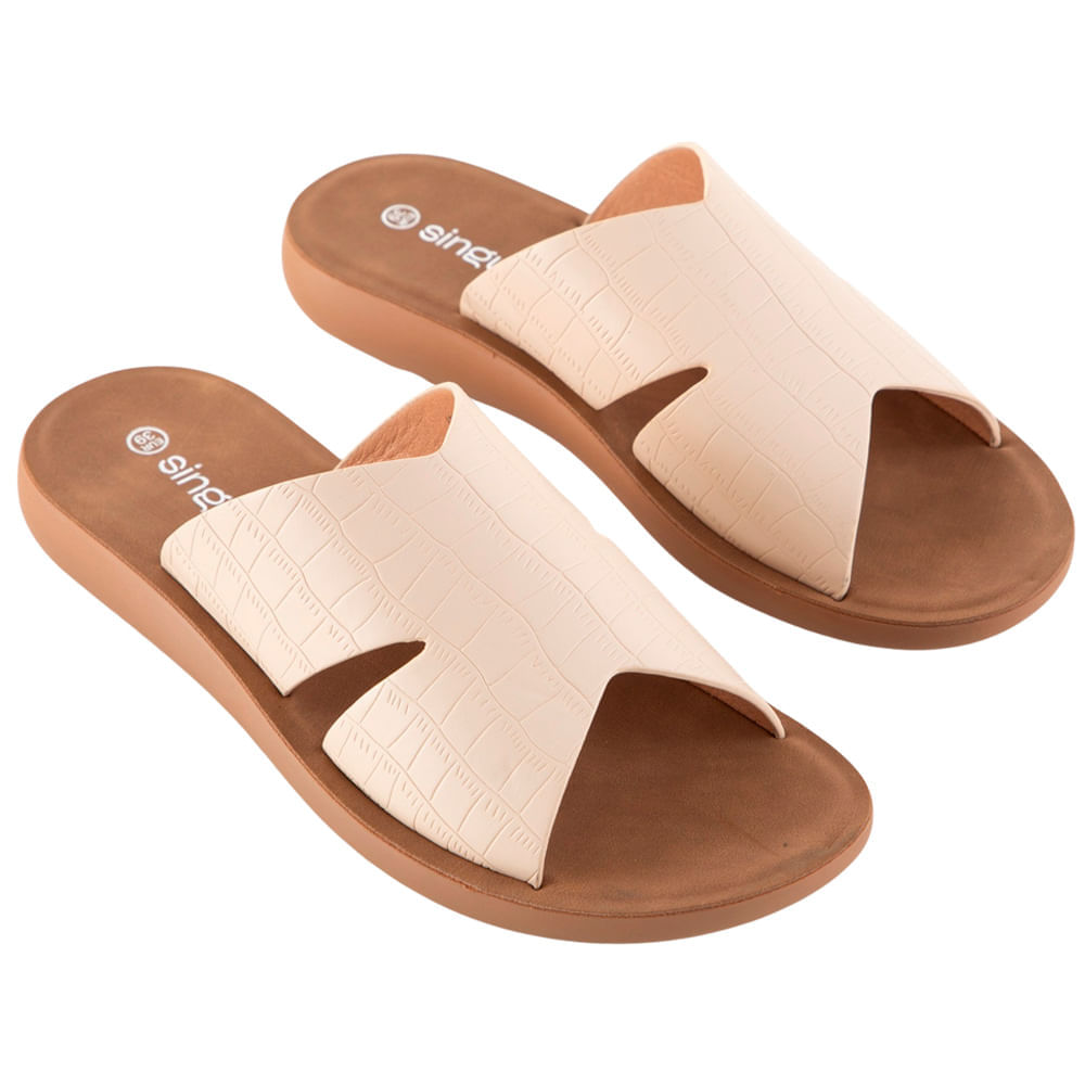 Sandalias comfort croco SINGULAR Mujer JD V262