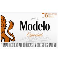 Cerveza Especial MODELO Lata 355ml Paquete 6un