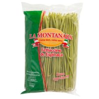 Fettuccine Espinaca LA MONTANARA Paquete 500g