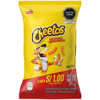 Snacks CHEETOS Mega Queso Bolsa 21g