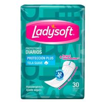 Protectores Diarios LADYSOFT Protect Plus Paquete 30un