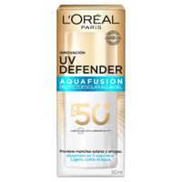 Bloqueador Facial LOREAL UV Defender Aqua SPF50 Frasco 50ml