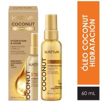 Óleo de Coco KATIVA Nutritivo Frasco 60ml