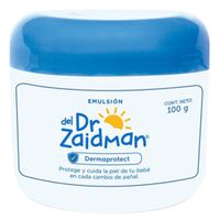 Crema Antiescalduras para Bebé DR. ZAIDMAN Emulsión Dermaprotect Pote 50g