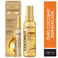 Óleo de Coco KATIVA Nutritivo Frasco 100ml