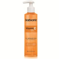Gel Limpiador Facial BABARIA Vitamina C Frasco 200ml