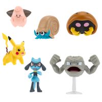 Set 6 Figuras de Batalla POKEMON PKW2469-B