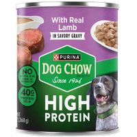 Alimento para Perros DOG CHOW  Sabor Cordero Lata 368g
