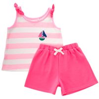 Conjuntos Polo Manga Cero + Short Bebé Niña BABY EUREKA