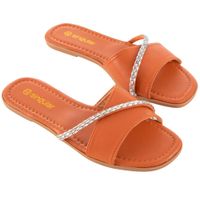 Sandalias flat cruce SINGULAR Mujer