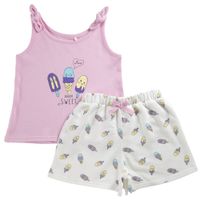 Conjuntos Polo Manga Cero + Short Bebé Niña BABY EUREKA