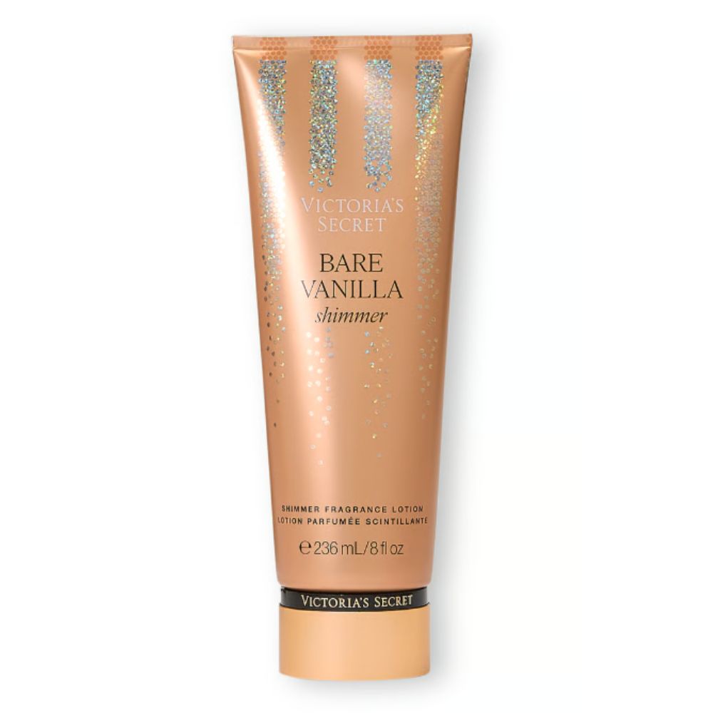 LOCION CORPORAL VICTORIA SECRET BARE VANILLA 236ML SHIMMER
