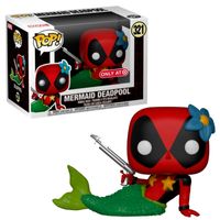 Funko Pop Deadpool - Deadpool Sireno exclusivo Target #321